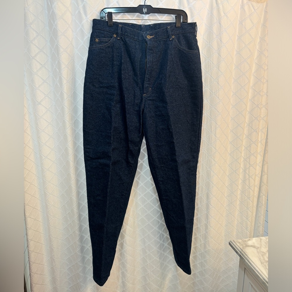 Flannel lined jeans vintage Coldwater Creek size 18